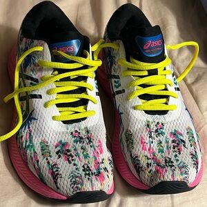 Colorful Sneakers with Neon Accents